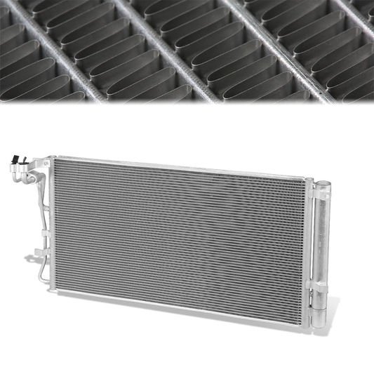 CONDENSADOR HYUNDAI GENESIS COUPE 2010-2012 - FOR 3.8L MODEL - ALUMINUM - SILVER