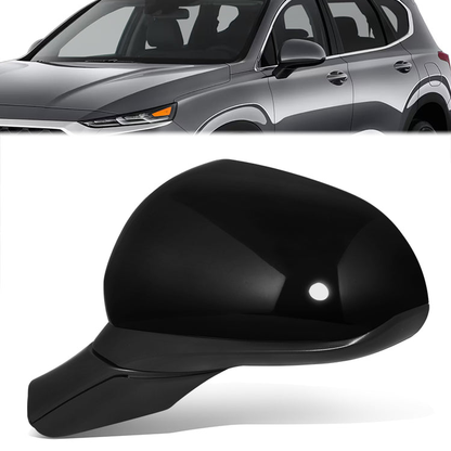 RETROVISOR MIRROR - OE STYLE - HYUNDAI SANTA FE 19-20 - WITH POWER - DRIVER SIDE - PAINT TO MATCH - BLACK