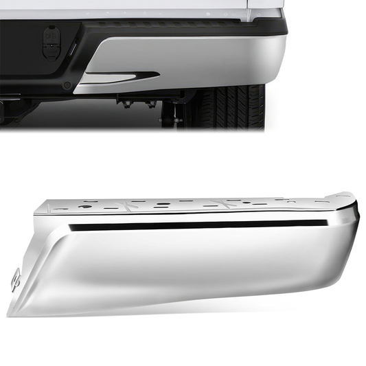 DEFENSA 15-20 FORD F-150 ,CHROME,RIGHT,WITHOUT SENSOR HOLE - RIGHT - CHROME