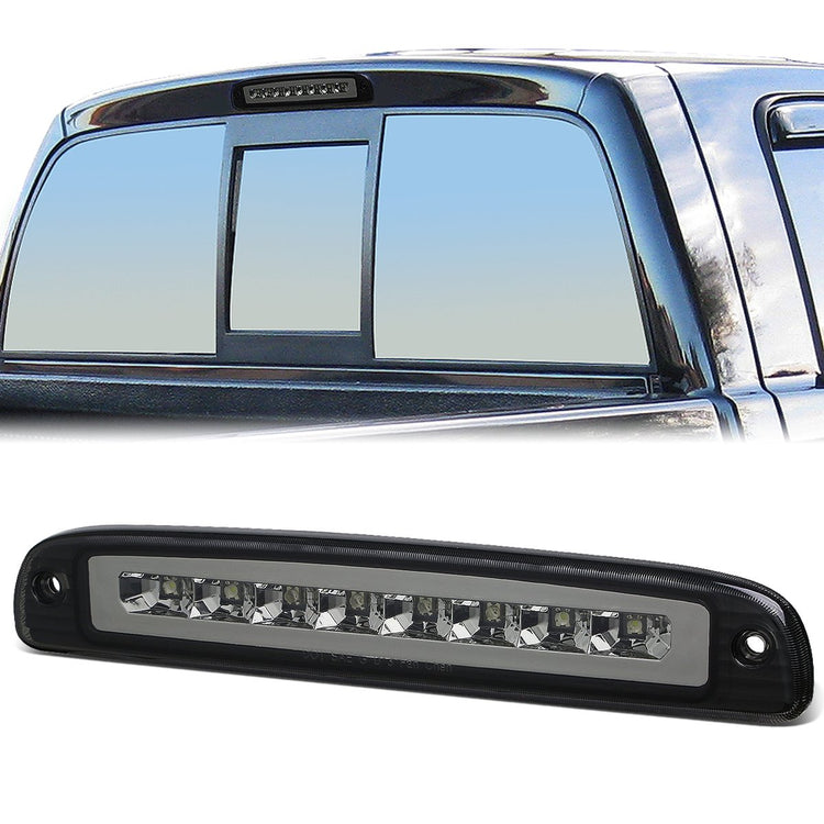 LUZ DE FRENO 97-07 DODGE DAKOTA - FITS MODELS WITH CARGO LIGHTS ONLY - LED - SMOKE