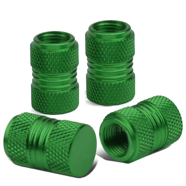 ACCESORIOS 17MM / 1.00" TALL - KNURLED STYLE - GREEN