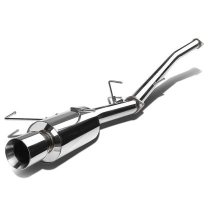 TUBERIA CATBACK CATBACK - 95-98 NISSAN 240SX S16 - DUAL TIP - STAINLESS STEEL