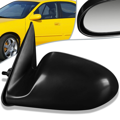 RETROVISOR MIRROR - OEM - 00-06 NISSAN SENTRA - MANUAL - PAINTABLE - BLACK - LEFT