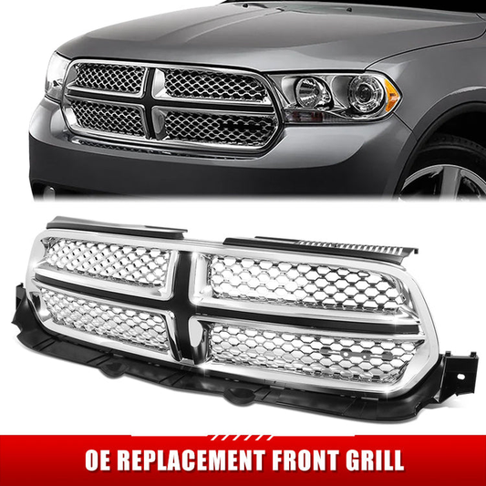 PARRILLA GRILLE - DG DURAGO '11-'13/ GRILLE ASS'Y/ CHROME/BLACK/ W/O ACCENT COLOR