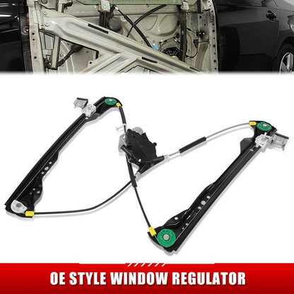 REGULADOR DE VENTANA WINDOW MOTORS & REGULATORS - FORD FOCUS 2000-2007 - MANUAL WINDOWS - METALLIC - BARE STEEL / PLASTIC