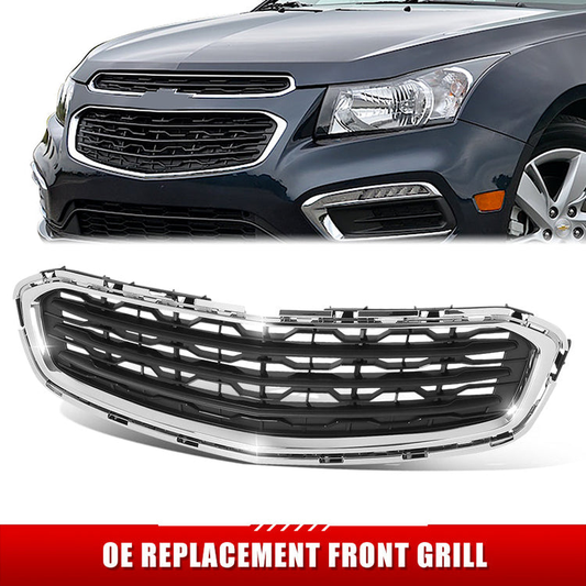 PARRILLA GRILLE - CV CRZE '11-'15/ GRILLE ASS'Y 15-15/ LOWER MAT-BLACK/ W/CHROME MOULDING/ (EXC LTZ)//PARTS.NO,GM1200728//OEM NO,95405770