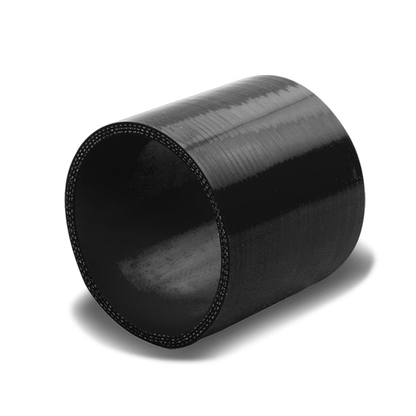 COPLE DE SILICON 3-PLY - 3.50" STRAIGHT - BLACK - RM5-2