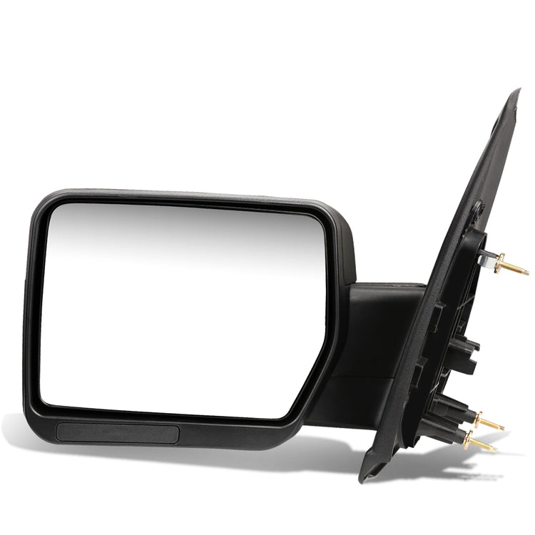 RETROVISORES EXTENDIBLES TOWING MIRROR - 04-14 FORD F-150 - LEFT - MANUAL W/O HEATED W/O SIGNAL - BLACK