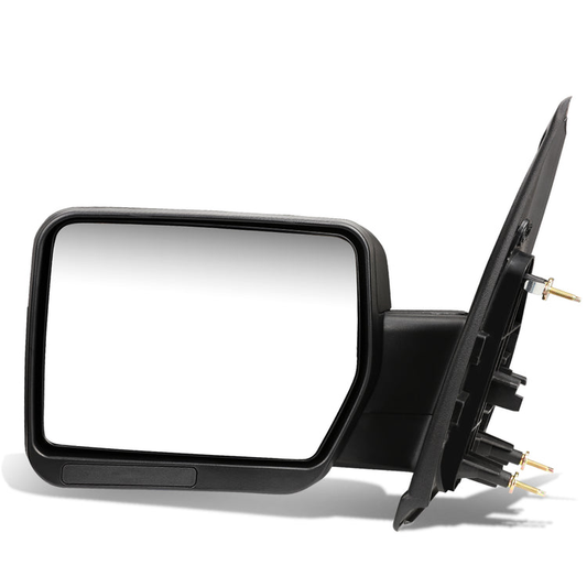 RETROVISORES EXTENDIBLES TOWING MIRROR - 04-14 FORD F-150 - LEFT - MANUAL W/O HEATED W/O SIGNAL - BLACK