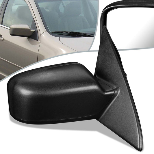 RETROVISOR MIRROR - OEM - 06-10 FORD FUSION / 06-10 MERCURY MILAN - POWERED - TEXTURED - BLACK - RIGHT