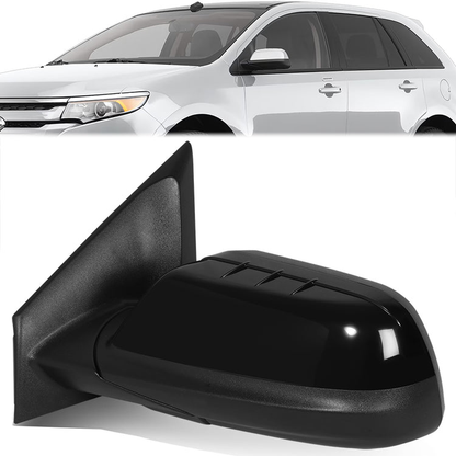 RETROVISOR MIRROR - OE STYLE - FORD EDGE 2011-2014 - WITH MEMORY WITH HEATED WITH BLIND SPOT - DRIVER LEFT SIDE - BLACK