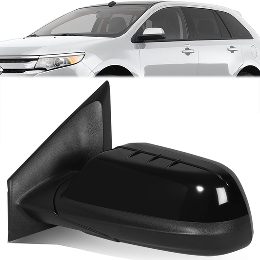 RETROVISOR MIRROR - OE STYLE - FORD EDGE 2011-2014 - WITH MEMORY WITH HEATED WITH BLIND SPOT - DRIVER LEFT SIDE - BLACK