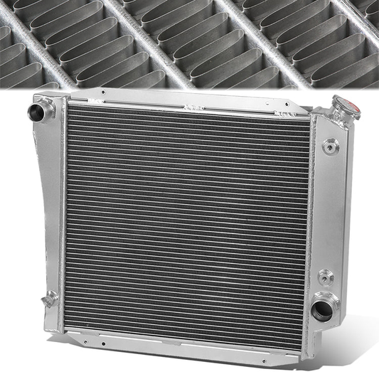 RADIADOR DE ALUMINIO RADIATOR - 3 ROWS - 66-77 FORD BRONCO WAGON/ROADSTER 5.0L 302 V8