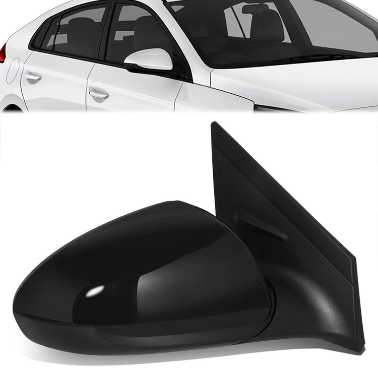 RETROVISOR MIRROR - OE STYLE - HYUNDAI IONIQ 17-22 - WITH POWER - PASSENGER SIDE - PAINT TO MATCH - BLACK