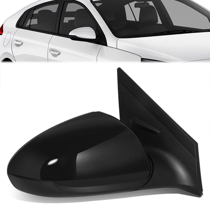 RETROVISOR MIRROR - OE STYLE - HYUNDAI IONIQ 17-22 - WITH POWER - PASSENGER SIDE - PAINT TO MATCH - BLACK