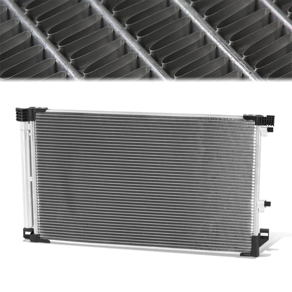 CONDENSADOR LEXUS NX200T 2015-2017 / LEXUS NX300 2018-2021 - ALUMINUM - SILVER