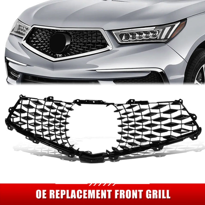 PARRILLA GRILLE - HD MDX 14-16/17-21/ GRILLE ASS'Y 17-21/ W/PRIMED BLACK//PARTS.NO,AC1200130//OEM NO,71126TZ5A00
