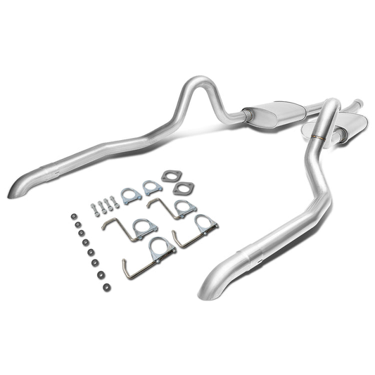 TUBERIA CATBACK CATBACK - 86-93 FORD MUSTANG 5.0L - STAINLESS STEEL