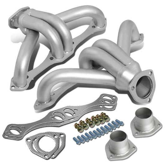 HEADERS SILVER - 70-96 CHEVY SMALL BLOCK HUGGER SBC 283/305/327/350/400