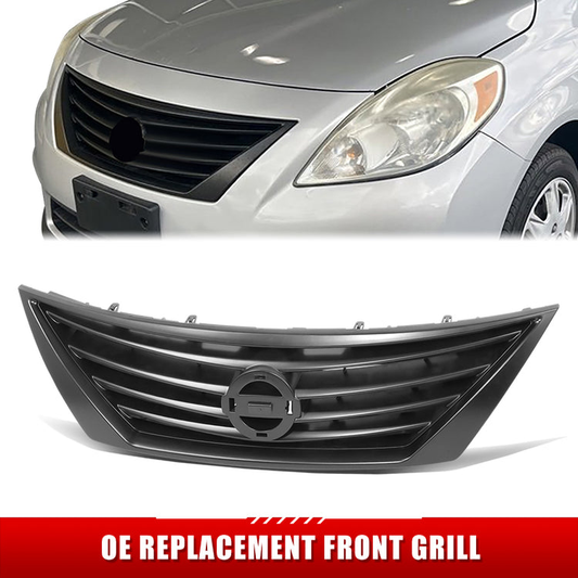 PARRILLA GRILLE - DS VESA '12-'14 (4D/5D)/ GRILLE ASS'Y/ MAT-DARK GRAY/ W/BLACK MOULDING/ (S)(4D)//PARTS.NO,NI1200246//OEM NO,623103BA0A