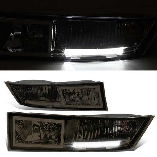 FAROS DE NIEBLA 07-13 CADILLAC ESCALADE EXT / 07-14 ESCALADE ESV - WITH SWITCH - SMOKE