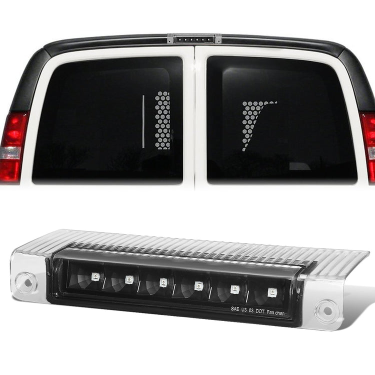 LUZ DE FRENO 13-17 CHEVY EXPRESS 1500, 2500, 3500 / GMC SAVANA 1500, 2500, 3500 - LED - BLACK