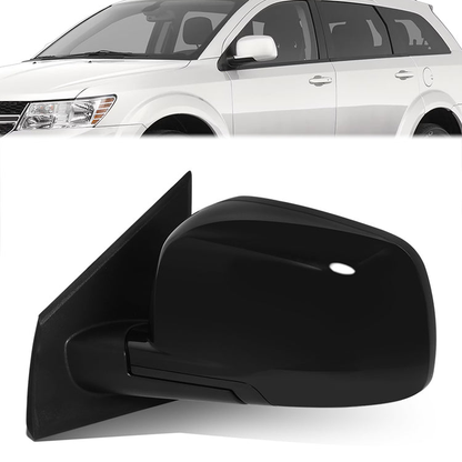 RETROVISOR MIRROR - OE STYLE - DODGE JOURNEY 09-19 - WITH POWER WITH HEATED GLASS - FOR SXT RT - DRIVER SIDE - PAINT TO MATCH - BLACK
