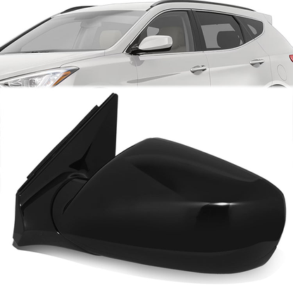 RETROVISOR MIRROR - OE STYLE - HYUNDAI SANTA FE SPORT 13-16 - WITH POWER WITH HEATED GLASS - DRIVER SIDE - PAINT TO MATCH - BLACK