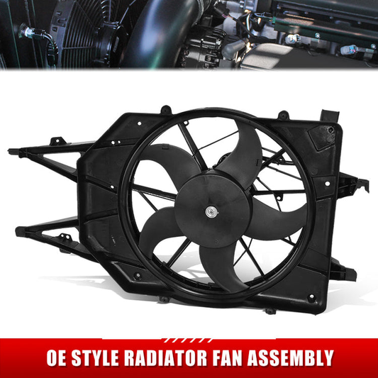 ABANICOS OE STYLE -FORD FOCUS 2000-2004 - FITS SOHC MODELS WITHOUT A/C