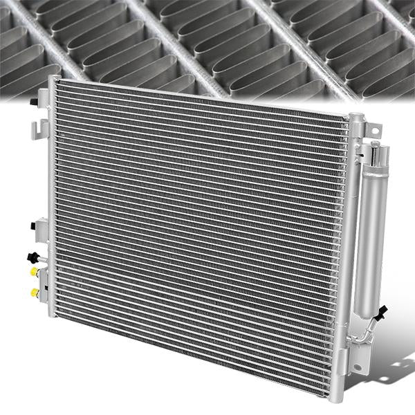 CONDENSADOR 09-16 CHRYSLER 300 / 09-10 DODGE CHALLENGER, CHARGER - FITS 3.6L V6, 5.7L V8, 6.1L V8 ENGINE MODELS & MODELS WITH POWER STEERING COOLER & TRANSMISSION OIL COOLER - ALUMINIUM