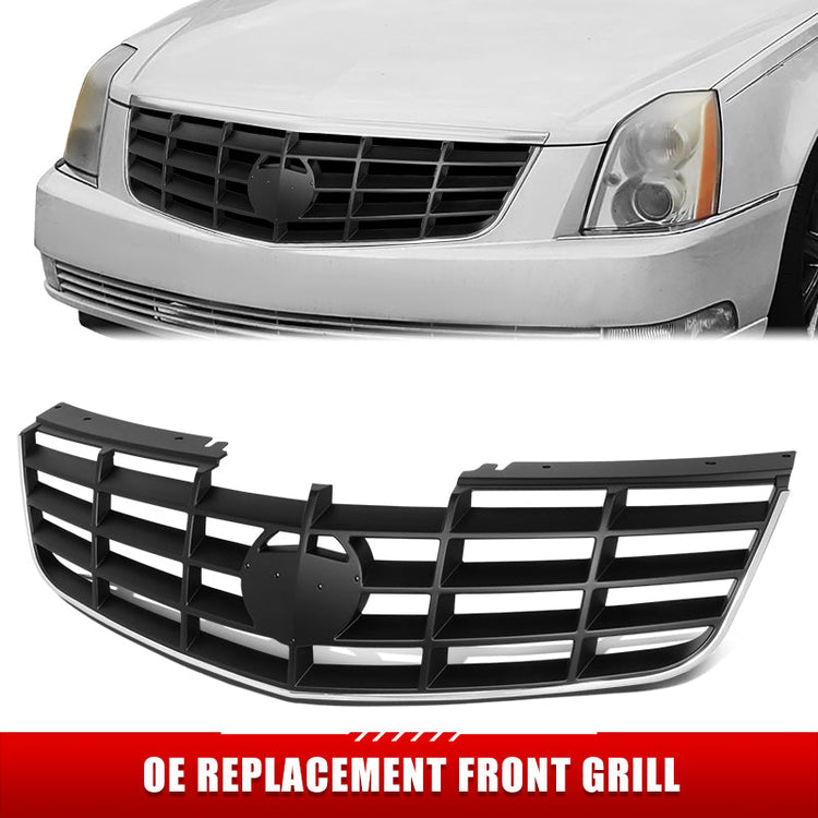 PARRILLA GRILLE - CADLAC DTS '06-'11/ GRILLE ASS'Y/ W/PRIMED (PTM)  W/MOULDING/ (W/O ADAPTIVE CURISE CONTROL)