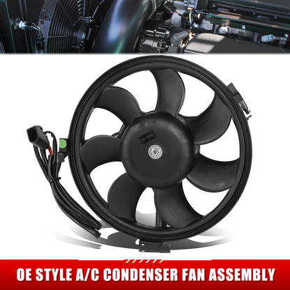 ABANICOS OE STYLE -VOLKSWAGEN PASSAT 2001-2005 - FITS 1.8L, 2.0L, 2.8L MODELS