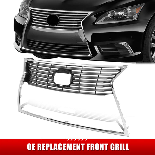 PARRILLA GRILLE - LX LS460 '13-'17/ GRILLE ASS'Y 13-17/ CHROME/BLACK/ W/O F SPORT PKG (BASE)