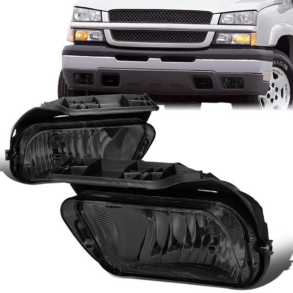 FAROS DE NIEBLA 04-06 CHEVY SILVERADO 1500, 2500, 3500 (2004 MODELS STARTING FROM JAN 2004 ONLY) / 2007 CHEVY SILVERADO 1500, 2500, 3500, HD, CLASSIC MODELS - SMOKE