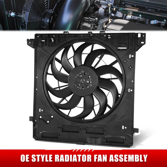 ABANICOS OE STYLE -FORD EXPLORER 2020-2022 / FORD POLICE INTERCEPTOR UTILITY 2020-2022 / 3.0L ECO, 3.3L DURATEC - W/TOW PKG