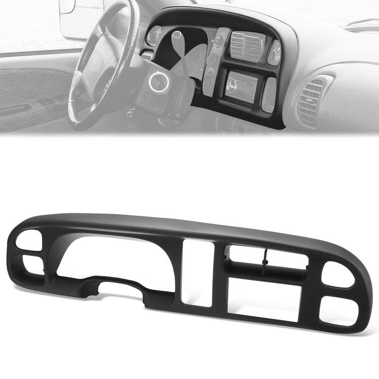 nan CAR RADIO STEREO DOUBLE DIN DASH KIT - 98-02 DODGE RAM 1500 2500 3500 TRUCKS