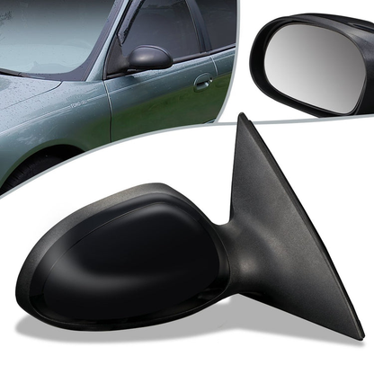RETROVISOR MIRROR - OEM - 00-03 FORD TAURUS - POWERED - TEXTURED - BLACK - RIGHT