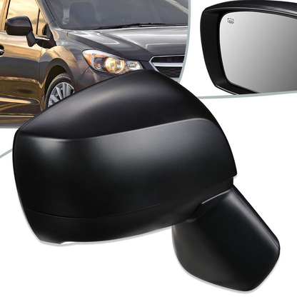 RETROVISOR MIRROR - OEM - 12-14 SUBARU IMPREZA / 2012 SUBARU IMPREZA R / 13-14 SUBARU XV CROSSTREK - POWERED - HEATED - BLACK - RIGHT