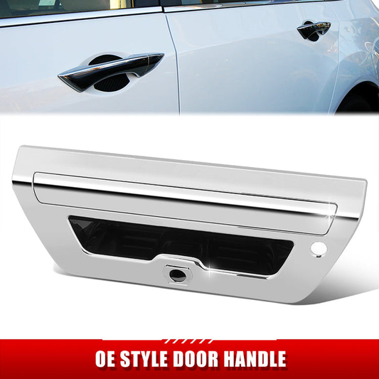 MANIJA DOOR HANDLE COVERS - FD F150 P/U 15-20 TAIL GATE HANDLE OUTER 15-17 W/KEY H. W/CAMERA H. W/LED H. W/ALL CHROME (POWER) (PERFORMANCE)