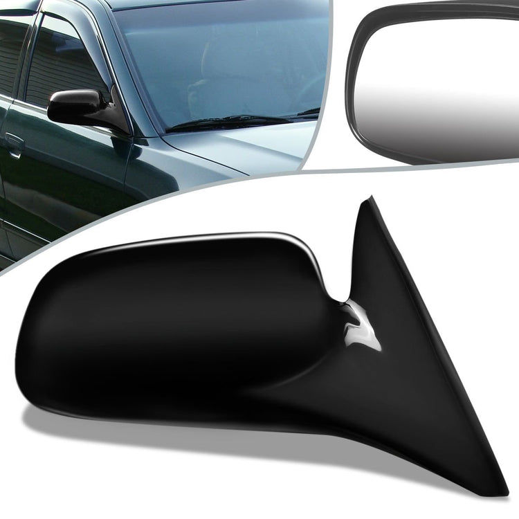RETROVISOR MIRROR - OEM - 99-03 MITSUBISHI GALANT - POWERED - HEATED - PAINTABLE - BLACK - RIGHT