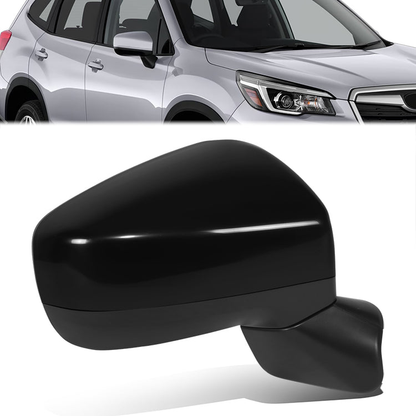 RETROVISOR MIRROR - OE STYLE - SUBARU CROSSTREK 2018-2023 - WITH POWER WITH HEATED WITH BLIND SPOT - PASSENGER RIGHT SIDE - BLACK