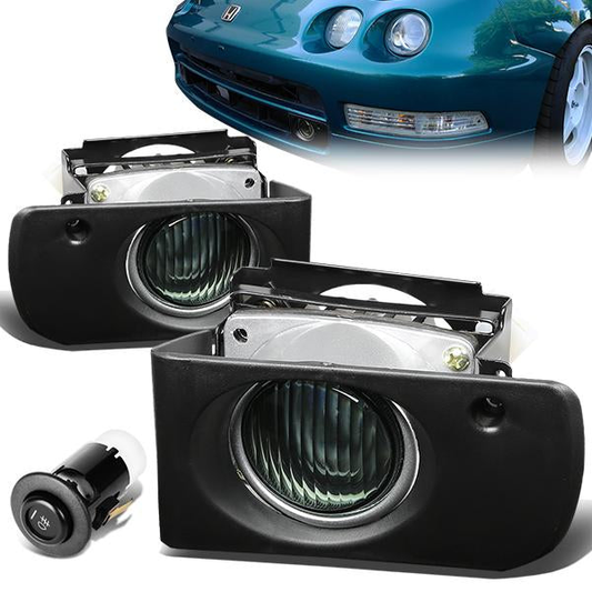 FAROS DE NIEBLA 94-97 ACURA INTEGRA 3/4-DR - W/ SWITCH - H3 BULB - SMOKE