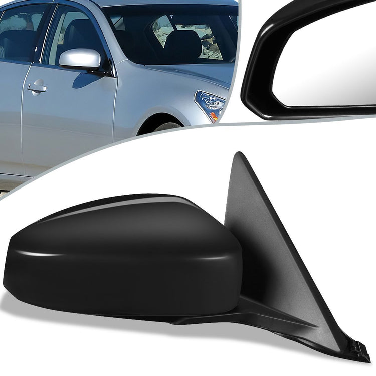 RETROVISOR MIRROR - OEM - 03-05 NISSAN 350Z - POWERED - PAINTABLE - BLACK - RIGHT