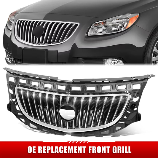 PARRILLA GRILLE - BK RGL 11/12-17/ GRILLE ASS'Y 11-13/ CHROME/BLACK/ (BASE/CXL/PREMIUM MODEL)//PARTS.NO,GM1200653//OEM NO,20977844