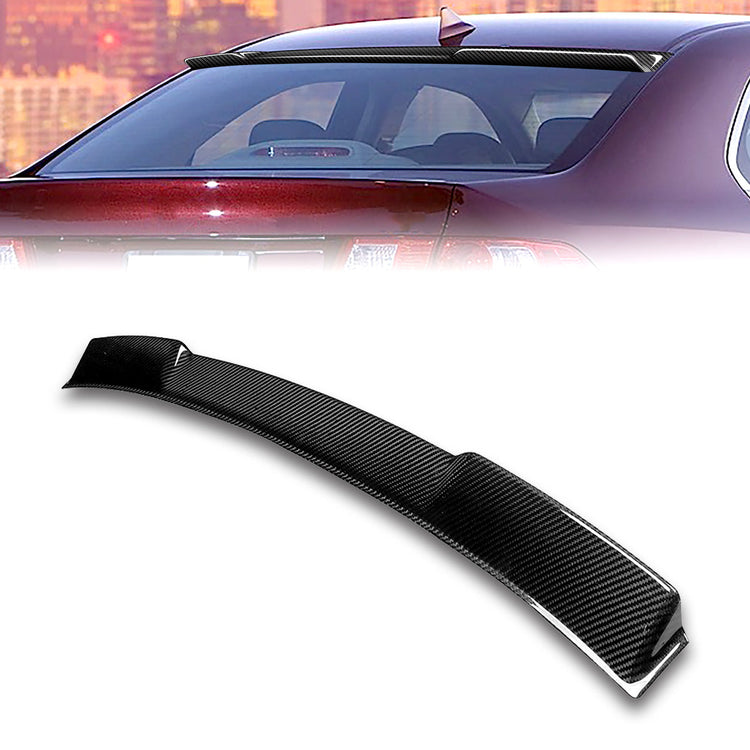 SPOILER CAR ROOF SPOILER - 09-14 ACURA TSX - CARBON FIBER BLACK