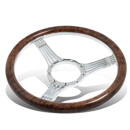 VOLANTE STEERING WHEEL - BANJO STYLE STEERING WHEEL - WOODEN