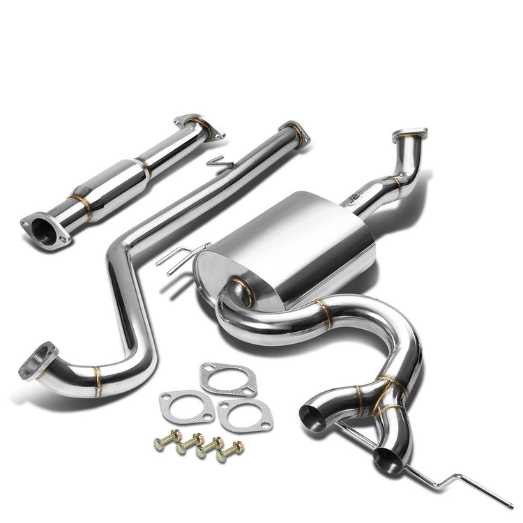 CATBACK CATBACK - STAINLESS STEEL - 12-14 HYUNDAI VELOSTER - RESUSES OEM EXHAUST TIP