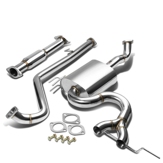 CATBACK CATBACK - STAINLESS STEEL - 12-14 HYUNDAI VELOSTER - RESUSES OEM EXHAUST TIP