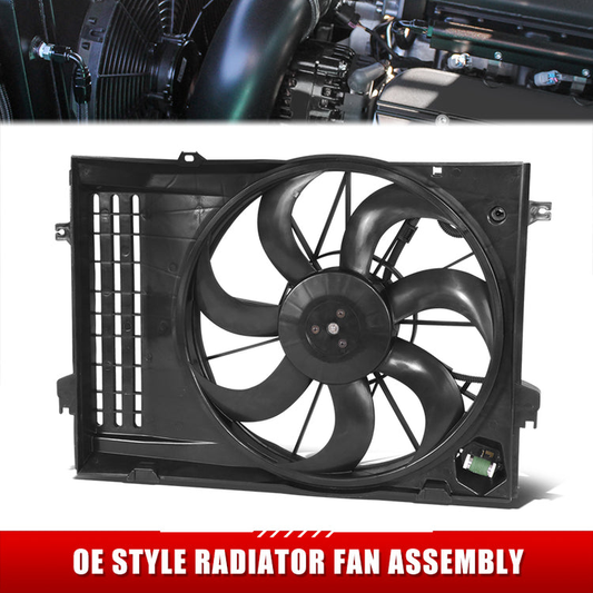 ABANICOS OE STYLE -HY TUSON '05-'09 RAD.COOLING FAN ASS'Y (2.7) (SINGLE FAN) (SAME=SPORTAGE)
