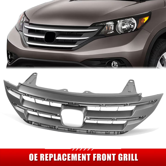 PARRILLA GRILLE - HD CRV '12-'14/'15-'16/ GRILLE ASS'Y 12-14/ SILVER/GRAY/ (CANADA/MEXICO BUILT)//PARTS.NO,HO1200211//OEM NO,71121T0GA01ZA